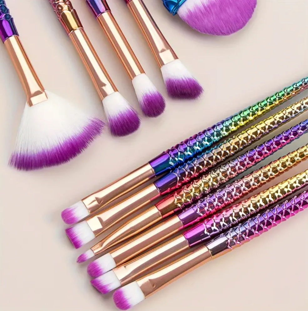 11 pinceaux maquillage