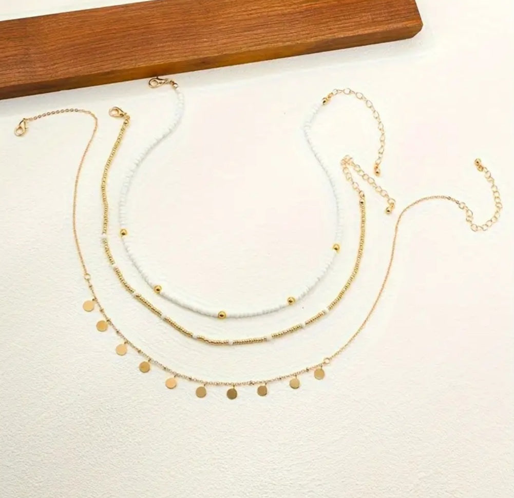 Collier Julie comprends 3pieces