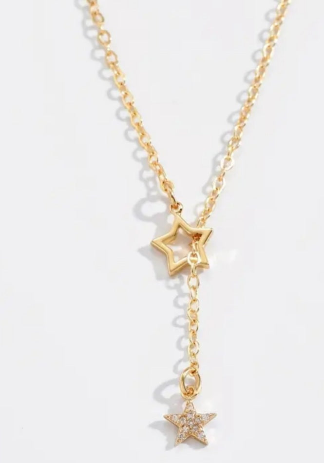 Collier Léna avec étoile doré