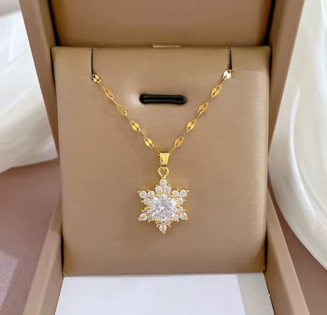 Collier Calipso étoile doré acier inoxydable 🌟