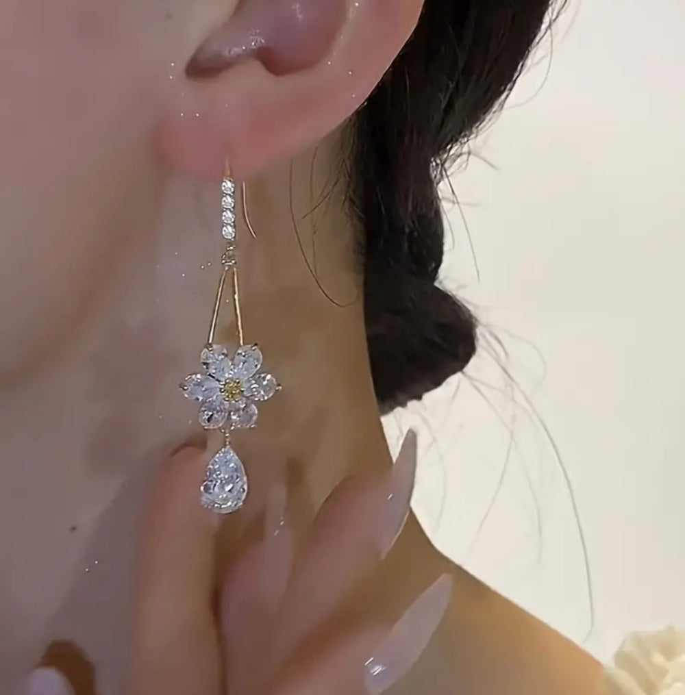 Boucles Myriam fleur doré