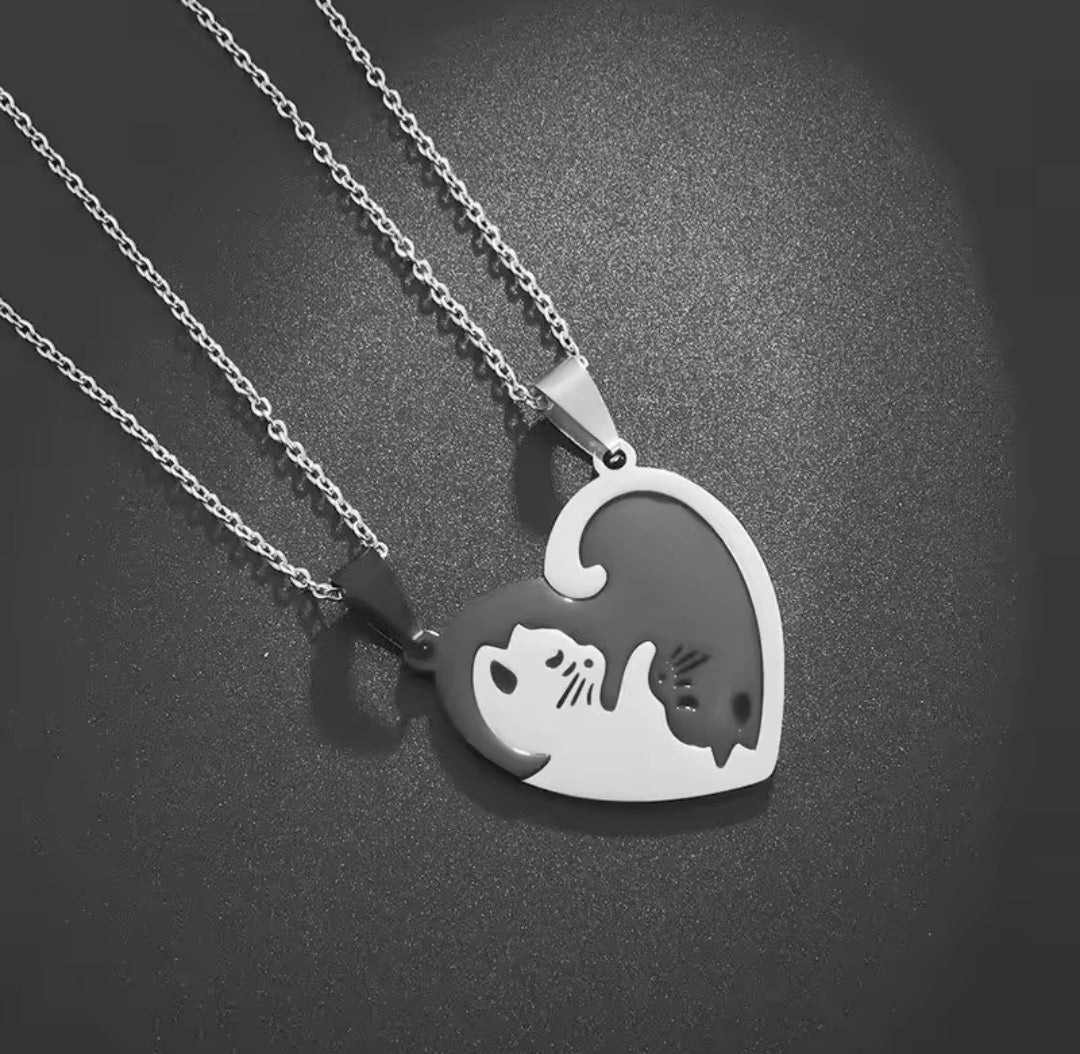 Collier chat à séparer