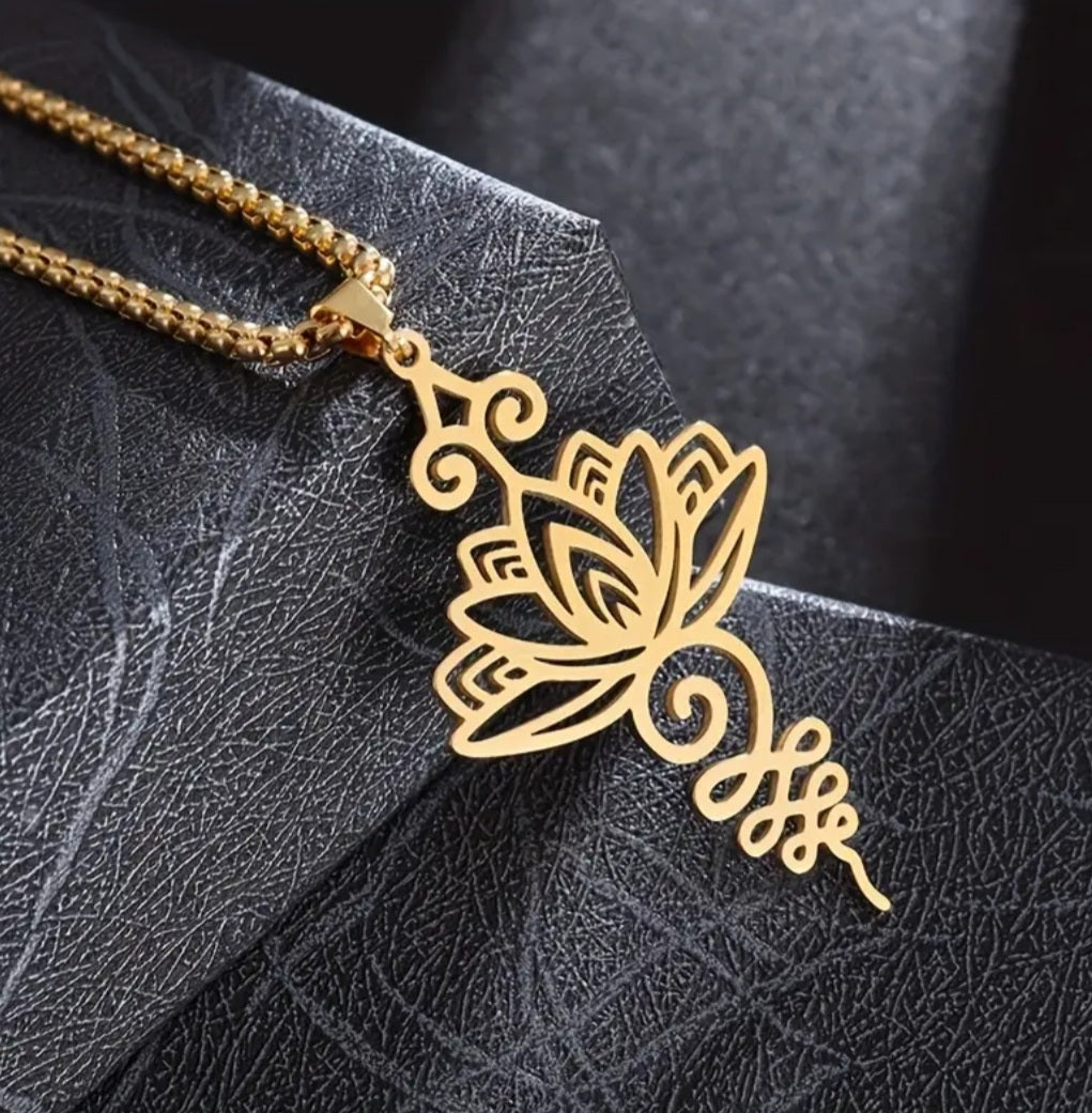 Collier amulette classique Éternelle doré