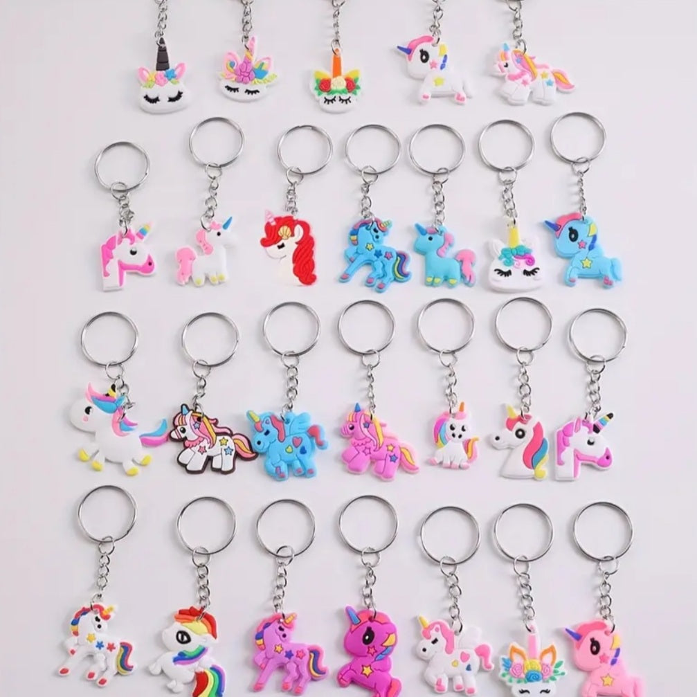 Porte clés licorne