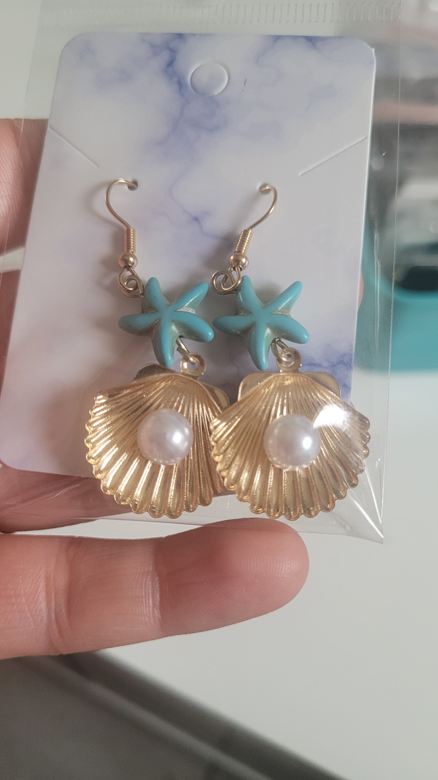 boucles coquillage été🐚
