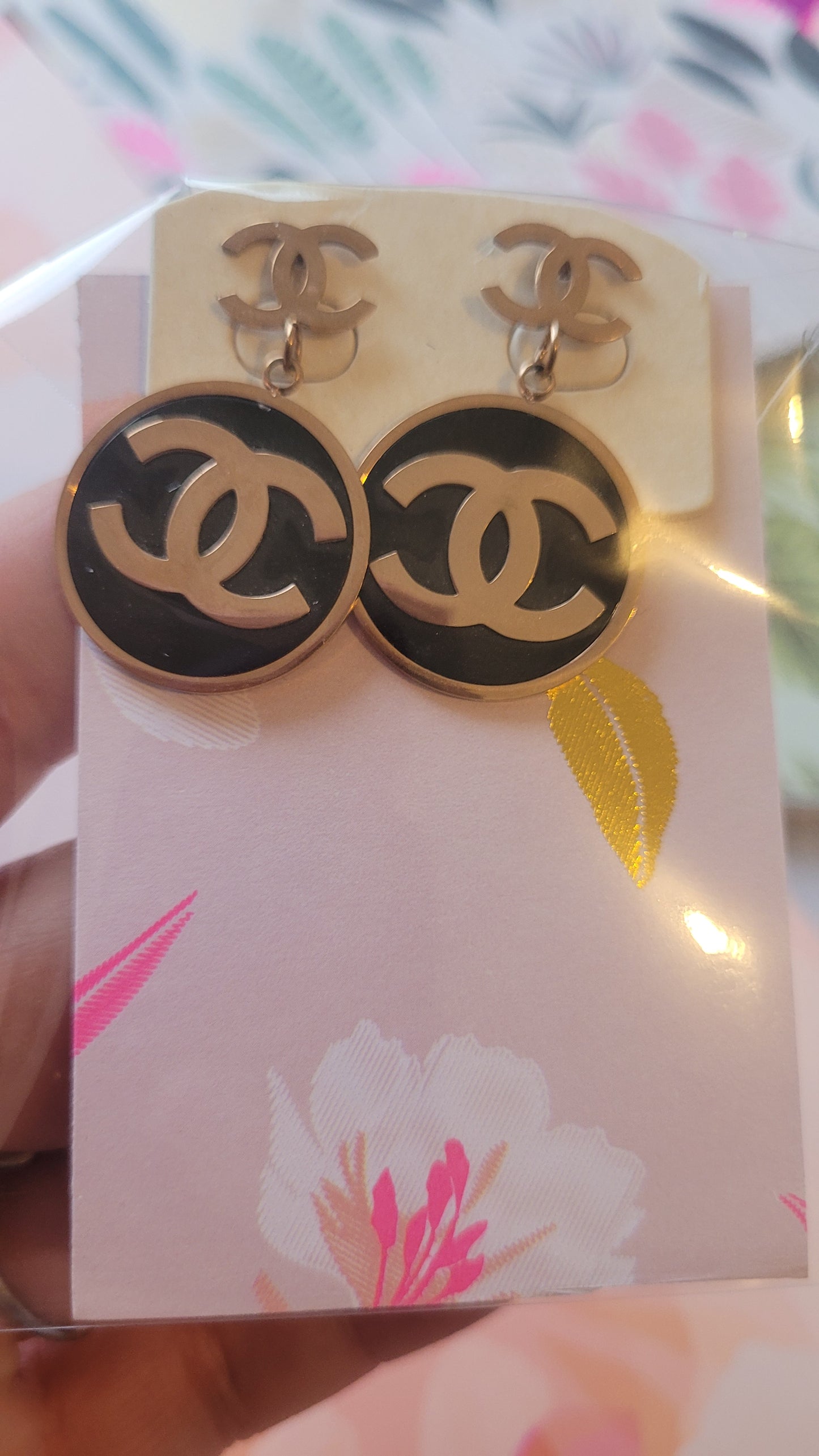 boucles Chacha rosé