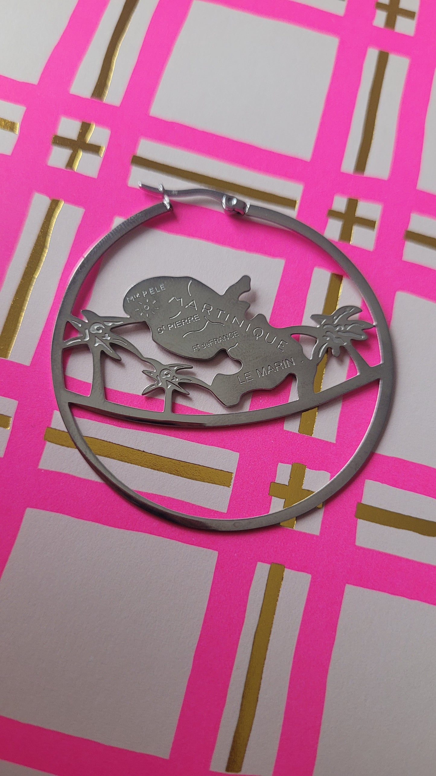 Créoles Martinique argenté