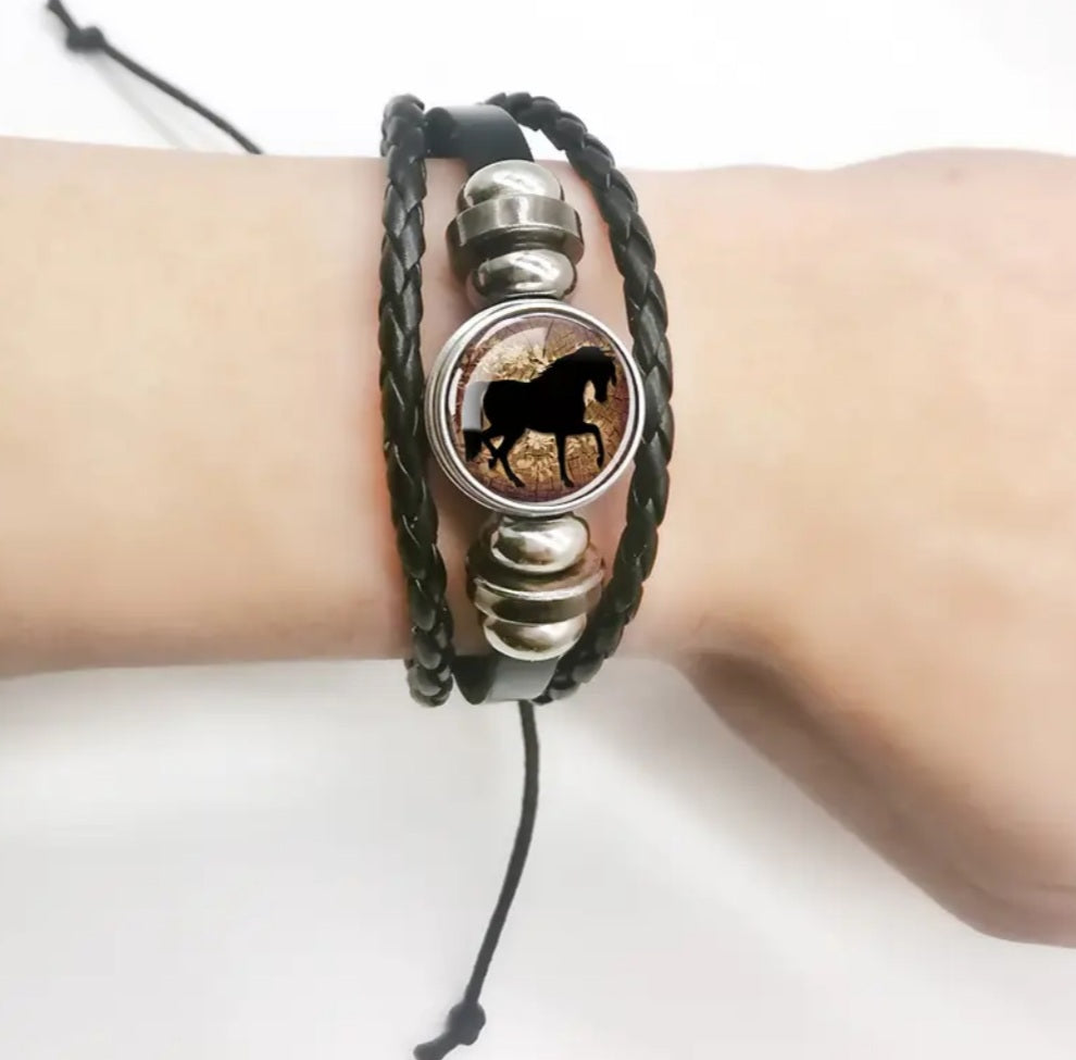 bracelet cheval reglable