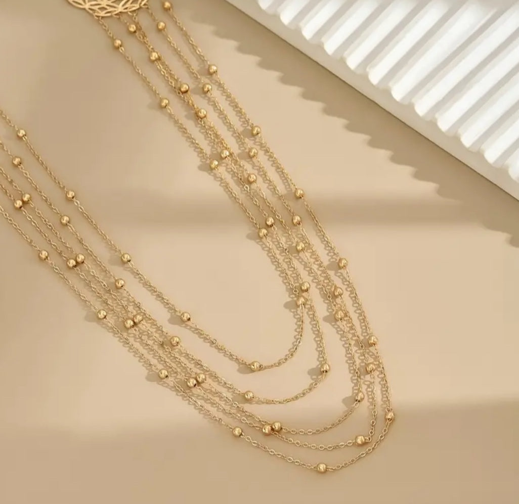 Collier Myriam doré