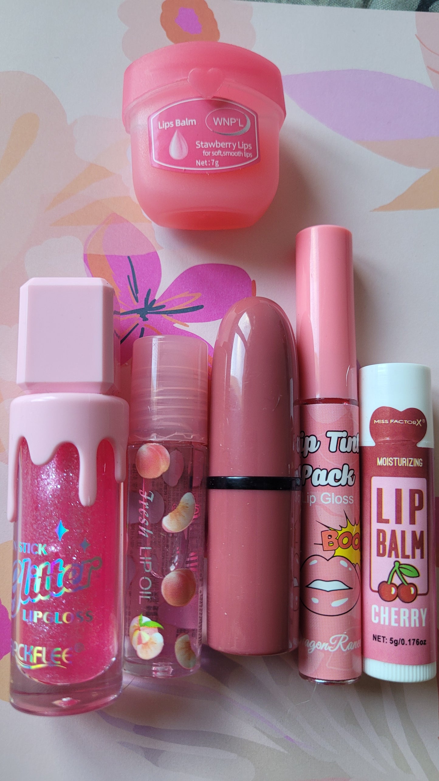 Petite box 6 lèvres🌺