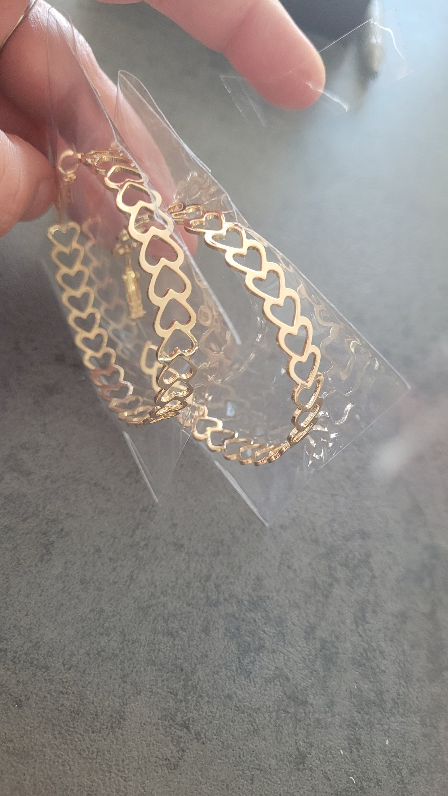 boucles Ania créole coeur doré