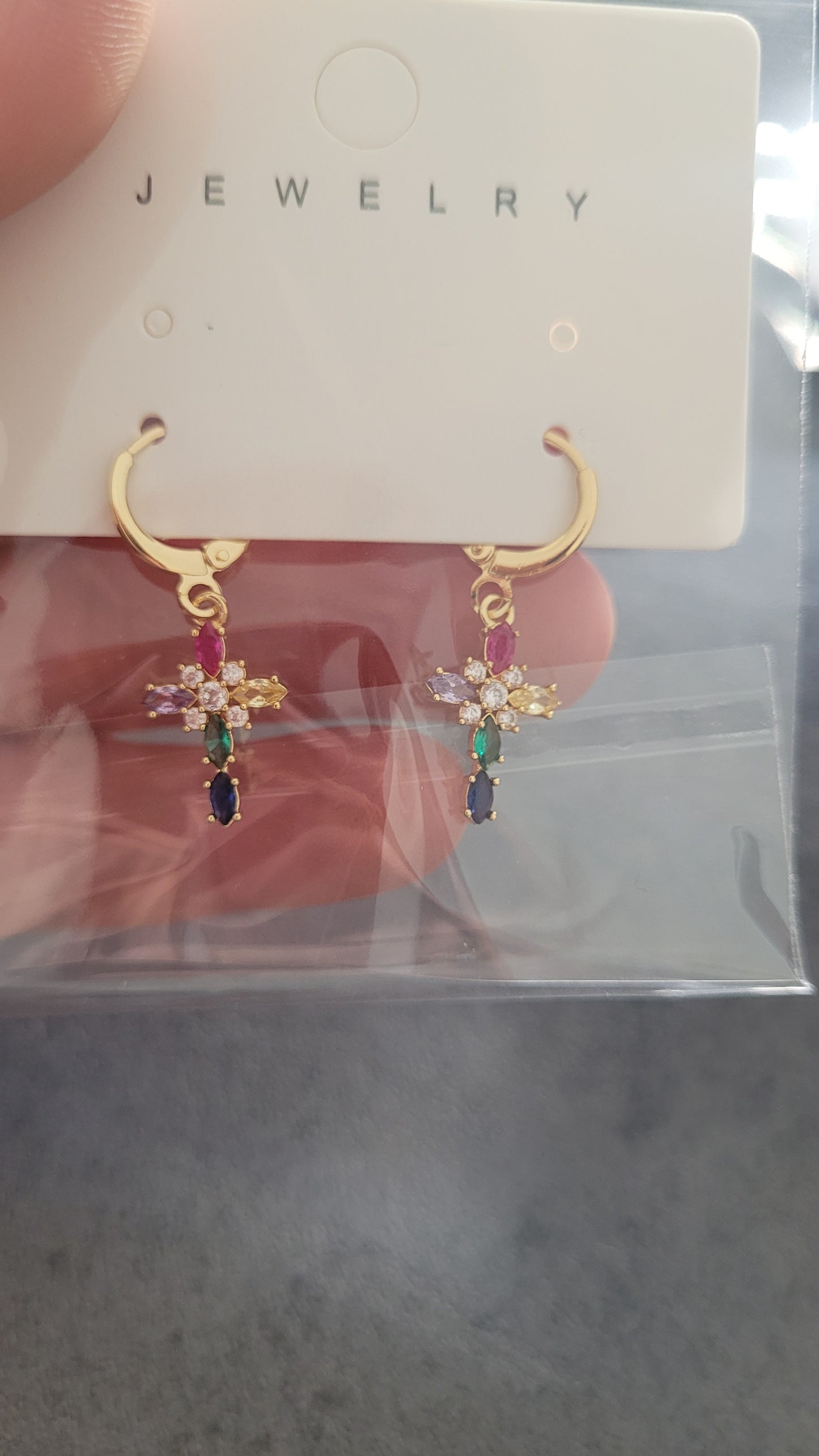 boucles doré colorés