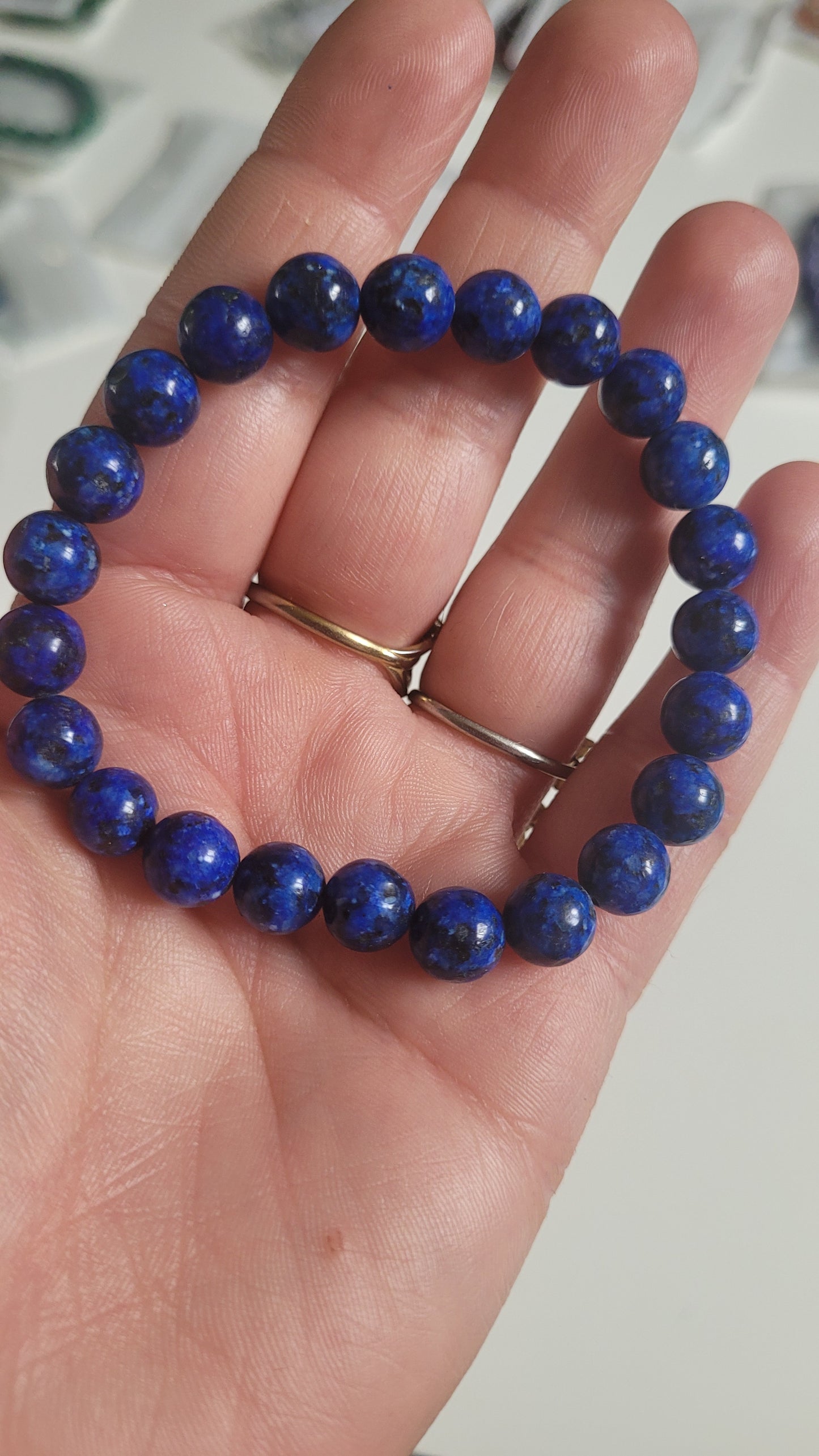 bracelet Lapis Lazuli bleu