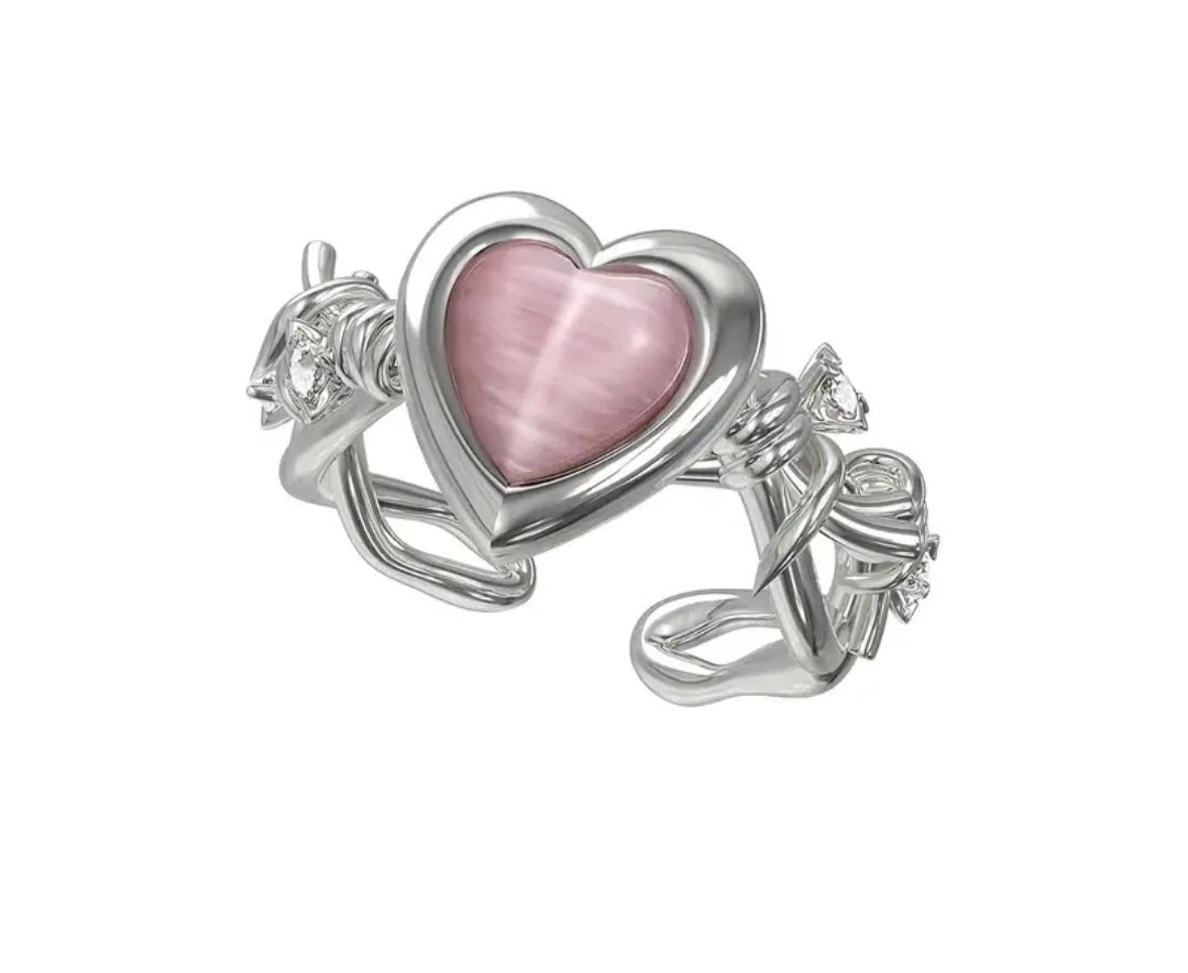 Bague Zara amour coeur