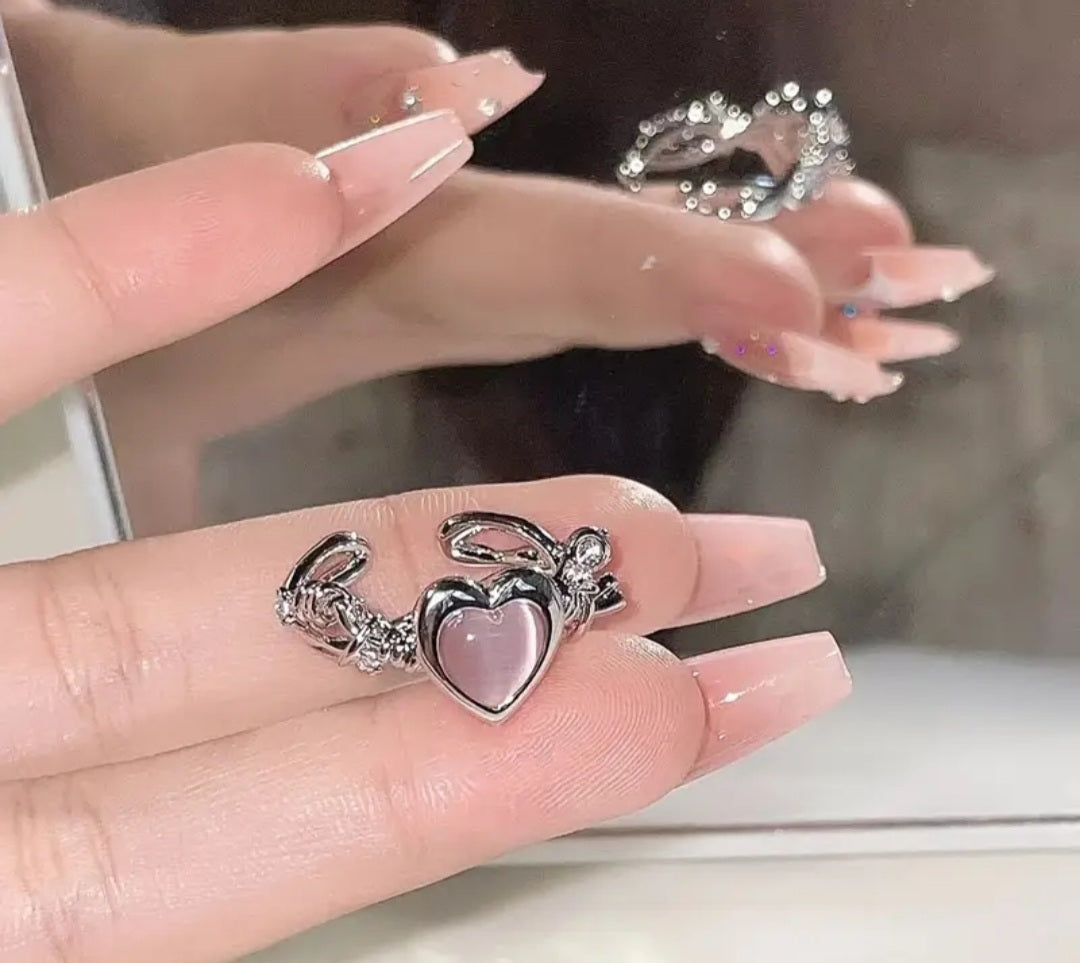 Bague Zara amour coeur