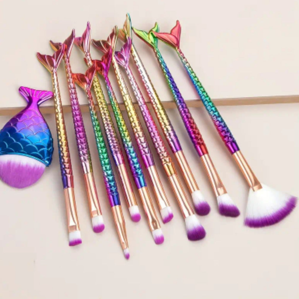 11 pinceaux maquillage