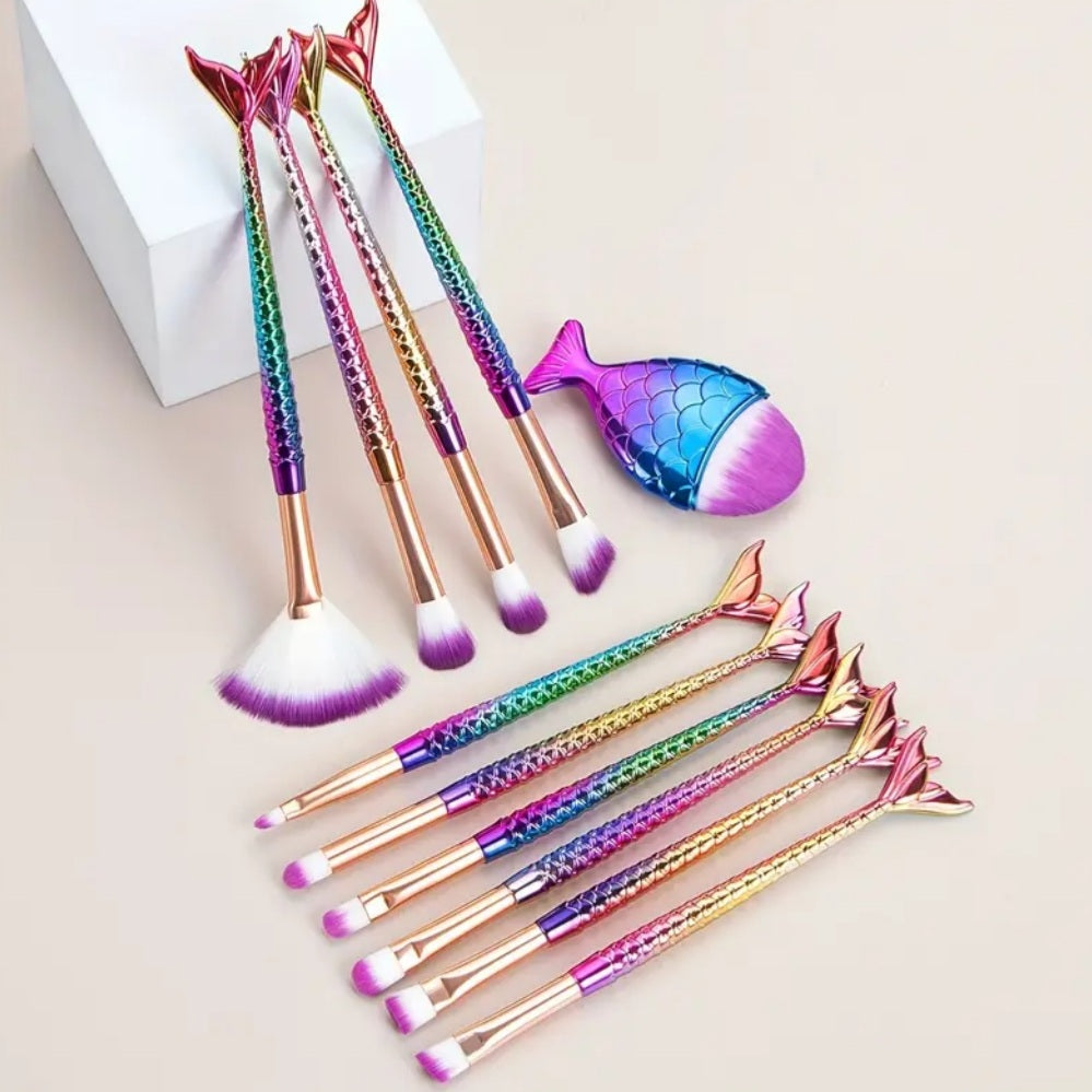 11 pinceaux maquillage