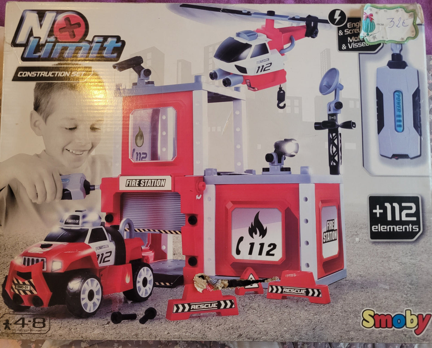 Smoby Caserne de pompiers No limit