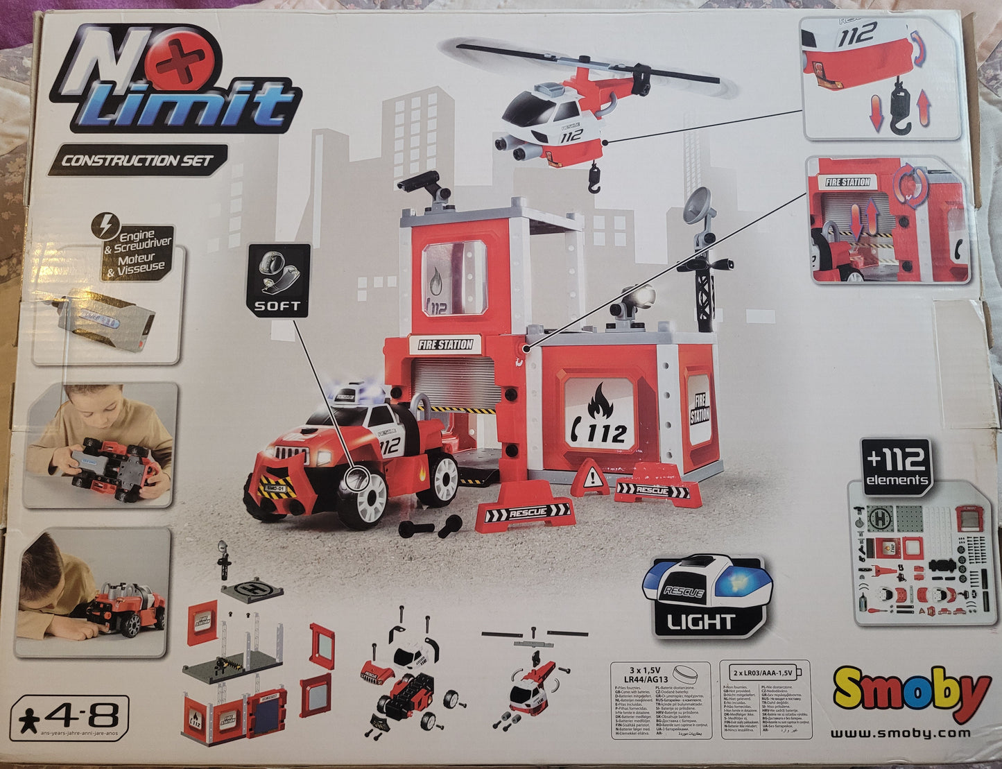 Smoby Caserne de pompiers No limit