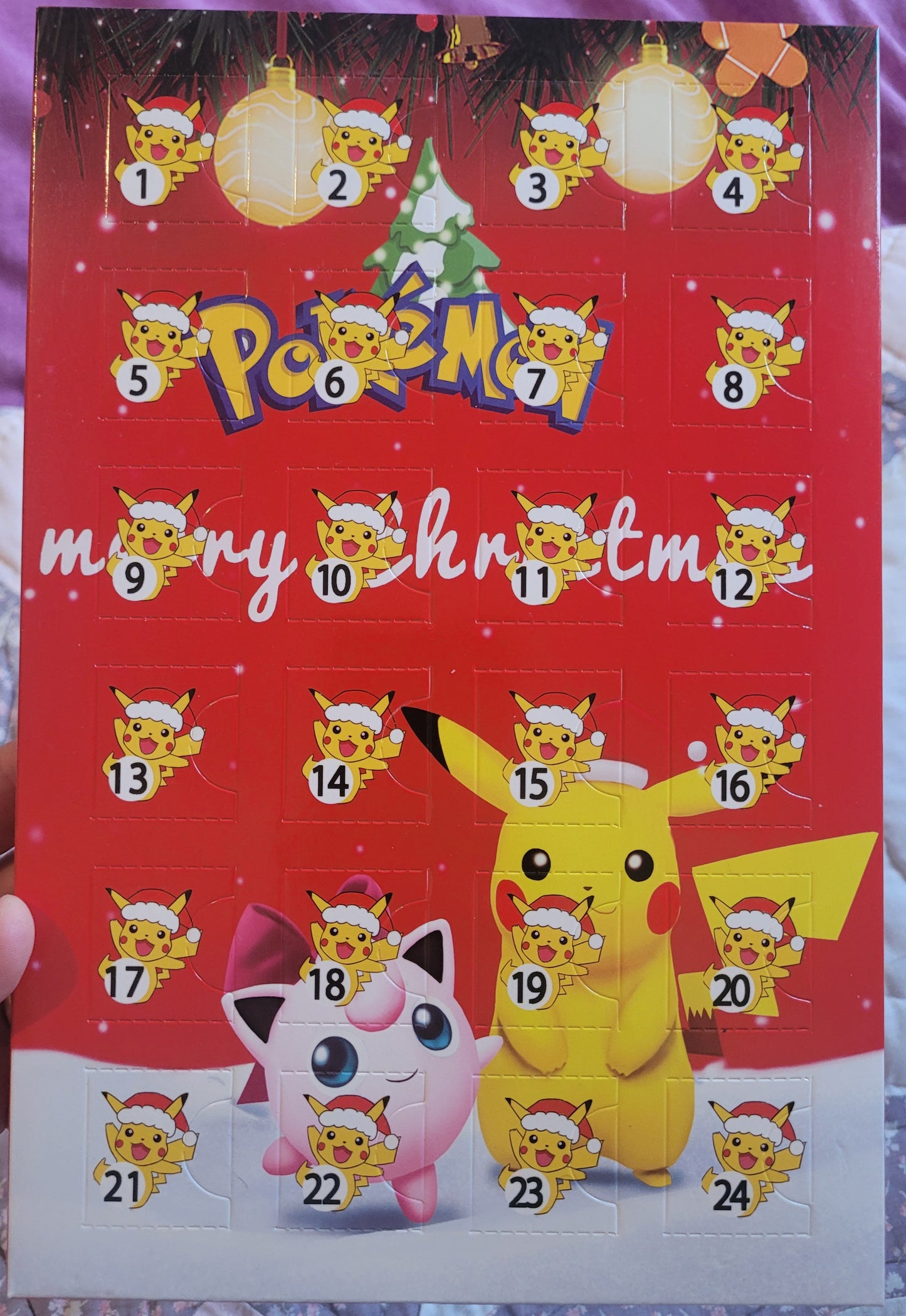 Calendrier Pokemon 24figurines