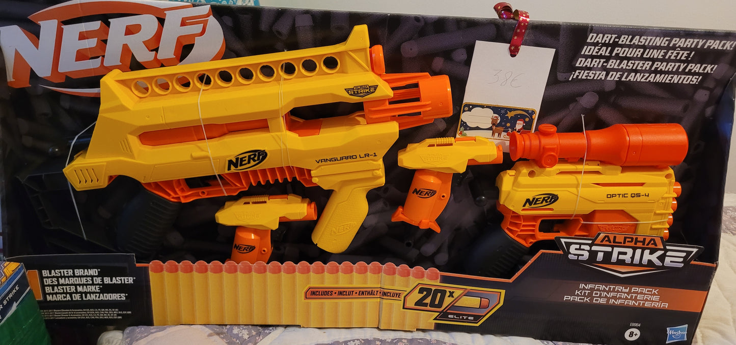 Nerf alpha strike bleu/orange