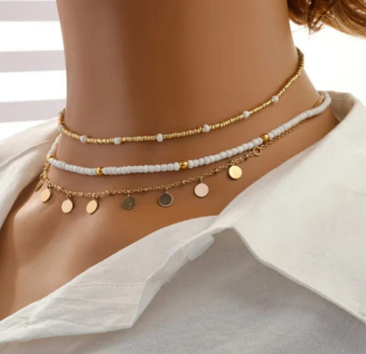 Collier Julie comprends 3pieces