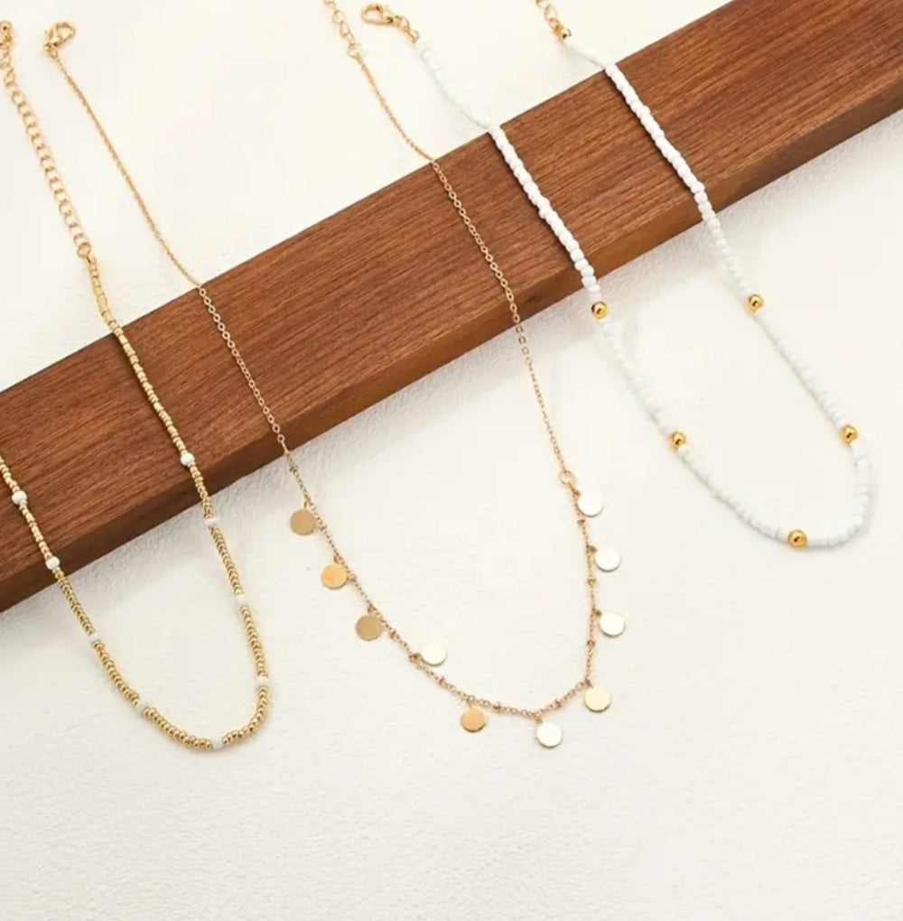 Collier Julie comprends 3pieces