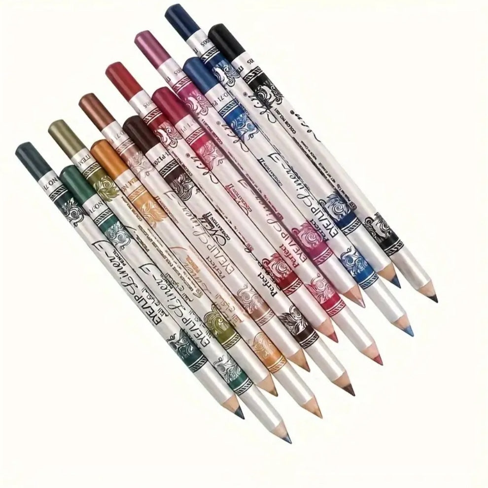 12 crayons pour les yeux