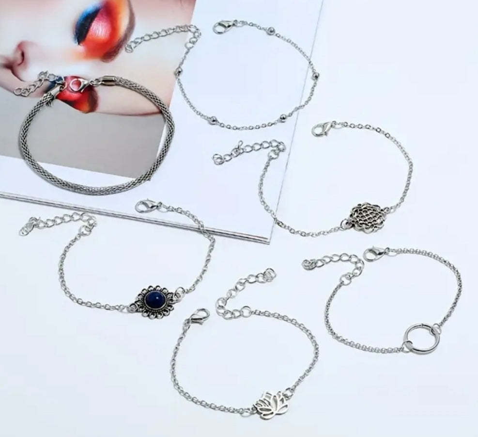 Ensemble Johanna 6 bracelets