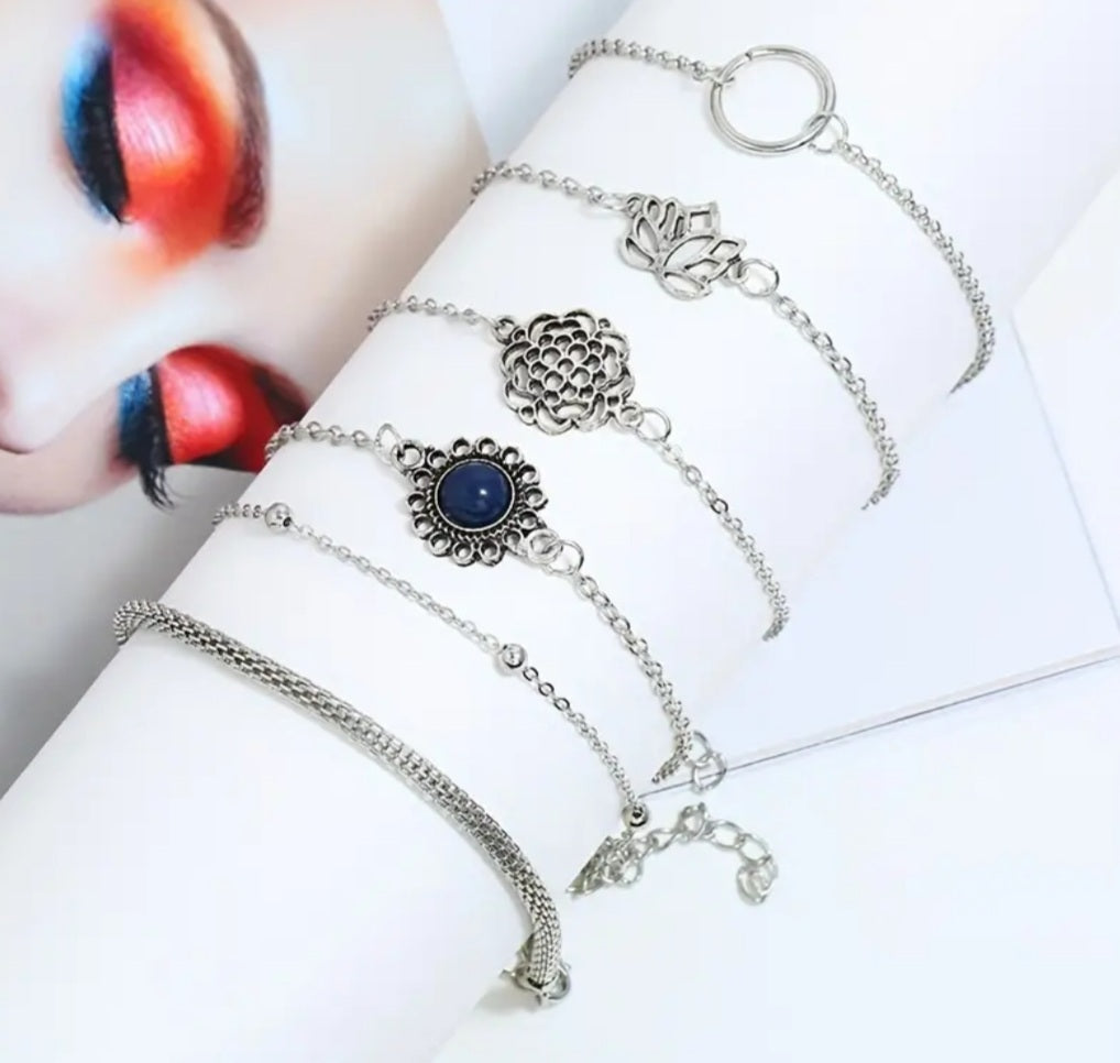 Ensemble Johanna 6 bracelets