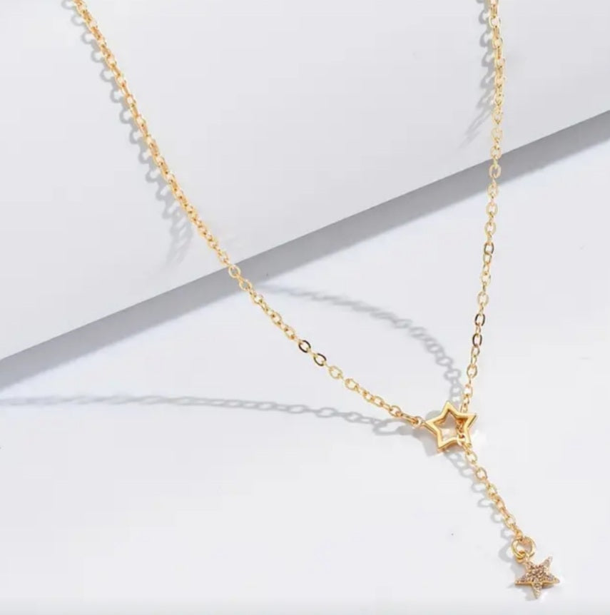 Collier Léna avec étoile doré