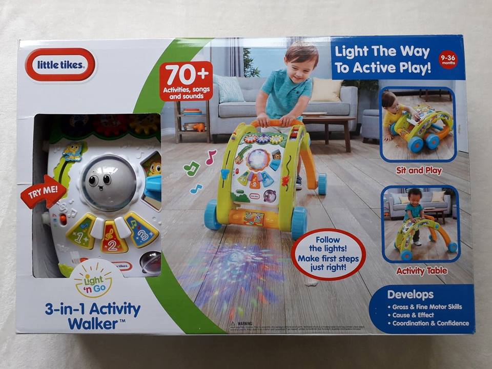 Marcheur little tikes 3en1