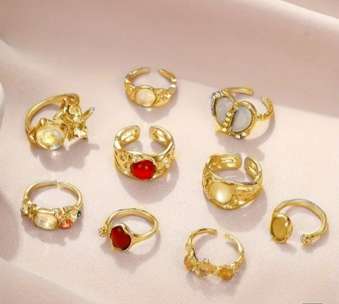 Ensemble de bagues Juliette