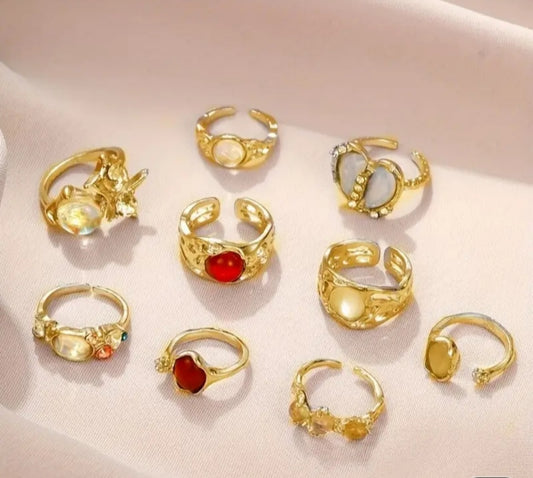 Ensemble de bagues Juliette