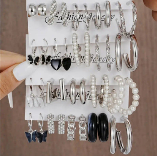 Ensemble Céline 40 paires de boucles