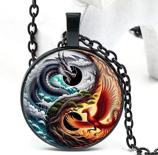 Collier Phoénix Vs Dragon
