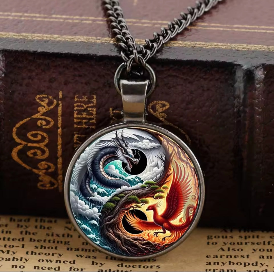 Collier Phoénix Vs Dragon