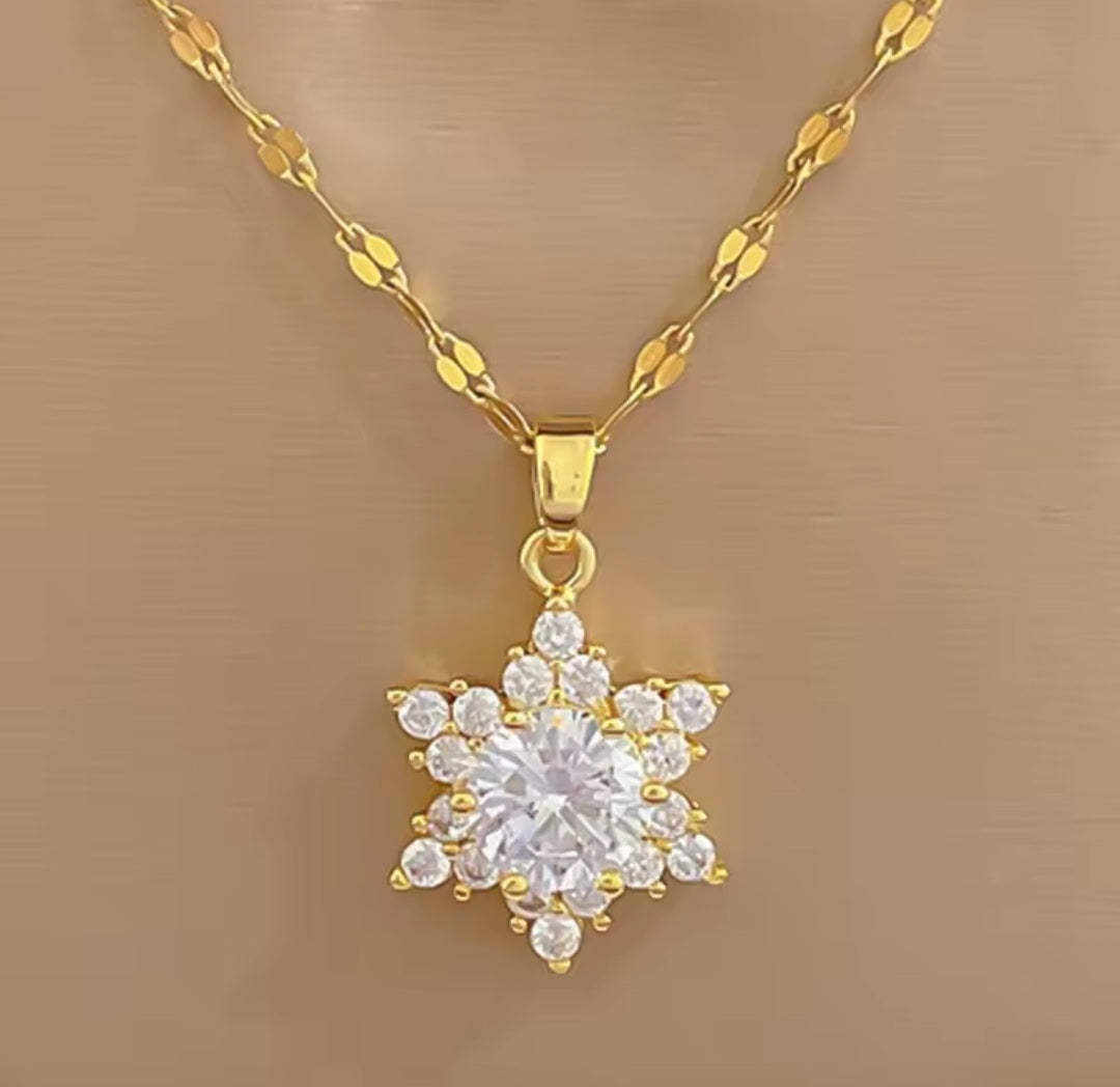 Collier Calipso étoile doré acier inoxydable 🌟 