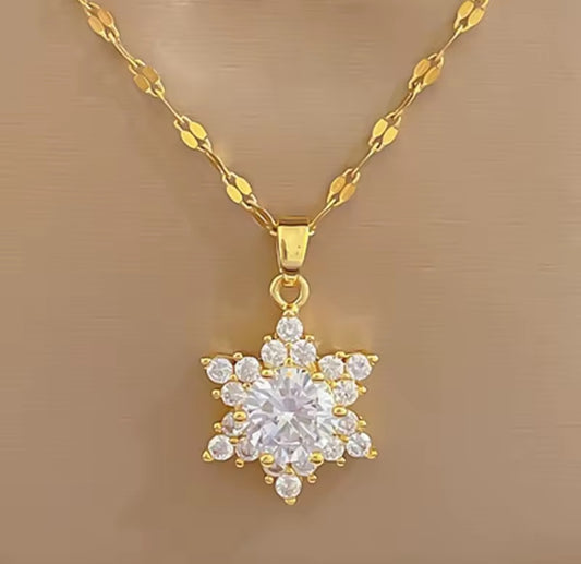 Collier Calipso étoile doré acier inoxydable 🌟 