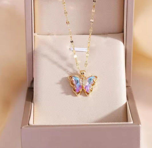 Collier Papillon Emilie