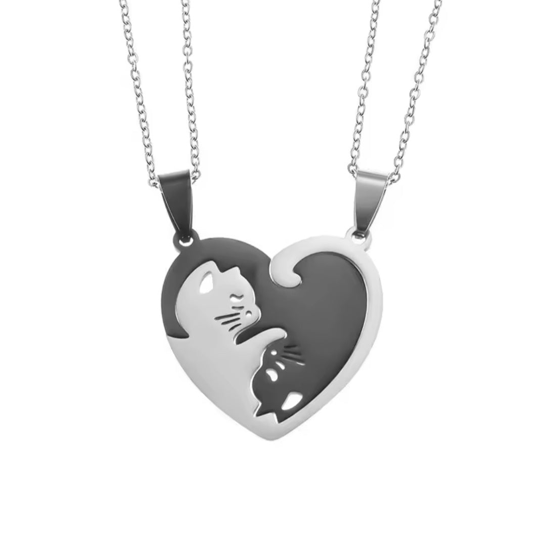 Collier chat à séparer