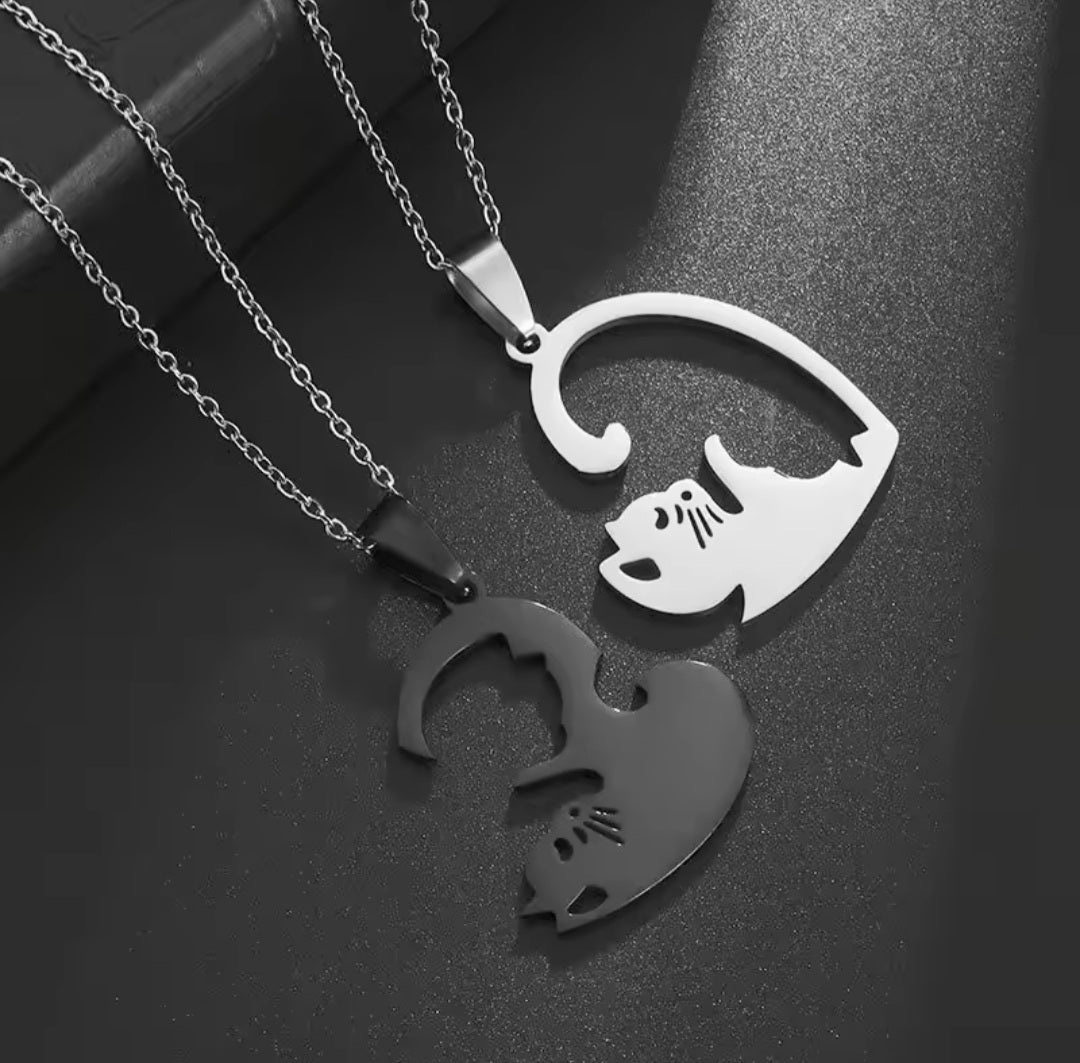 Collier chat à séparer