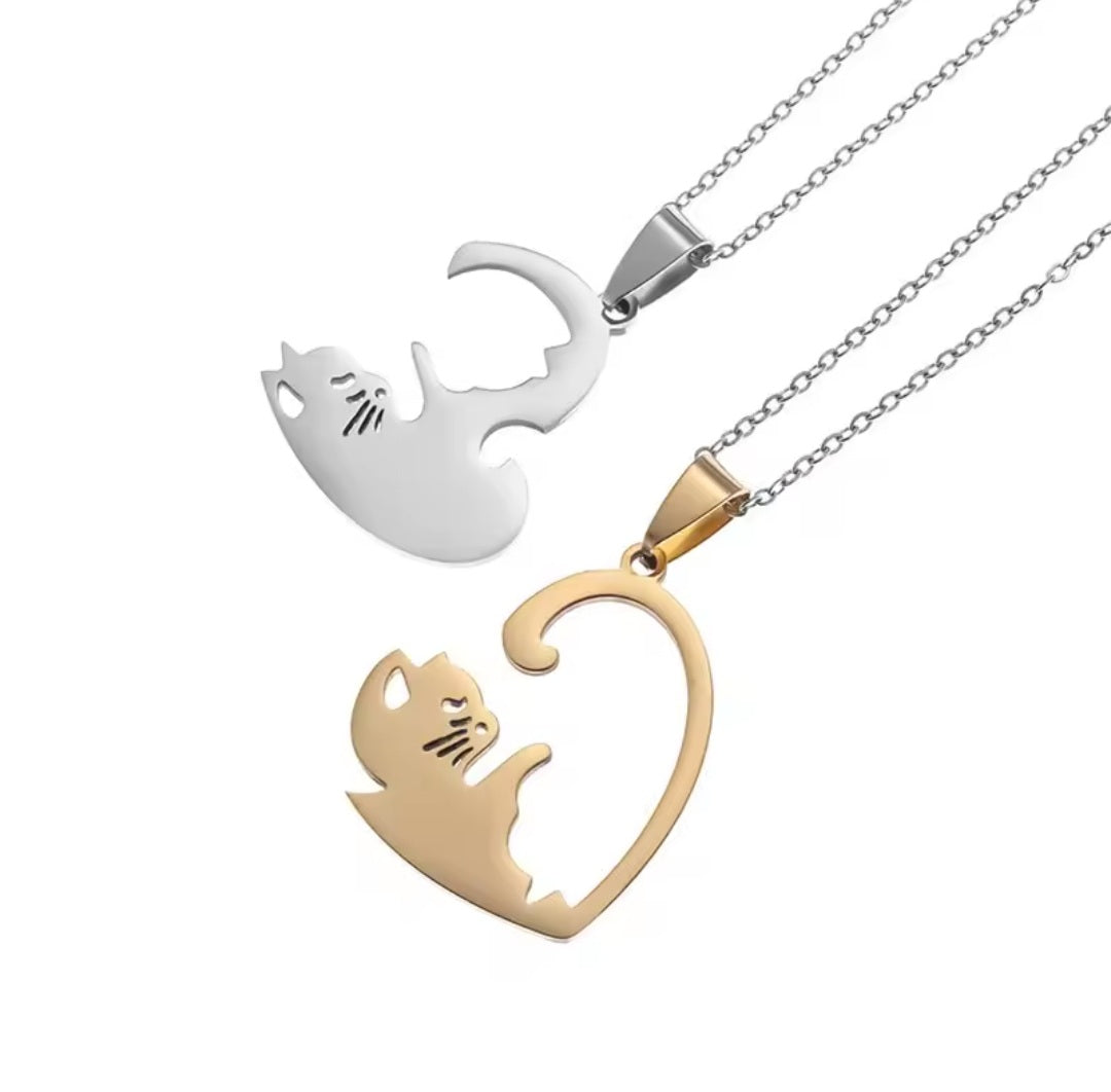 Collier chat à séparer