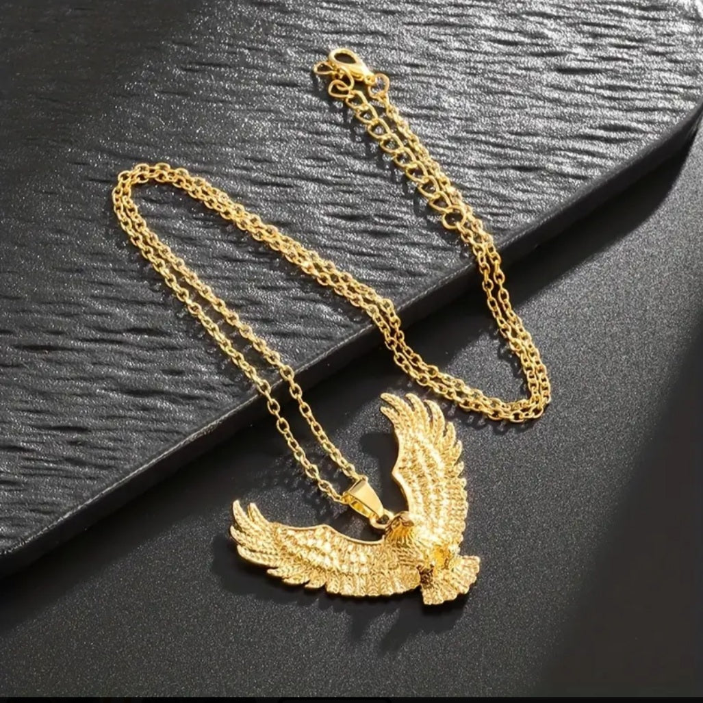 Collier Aigle doré