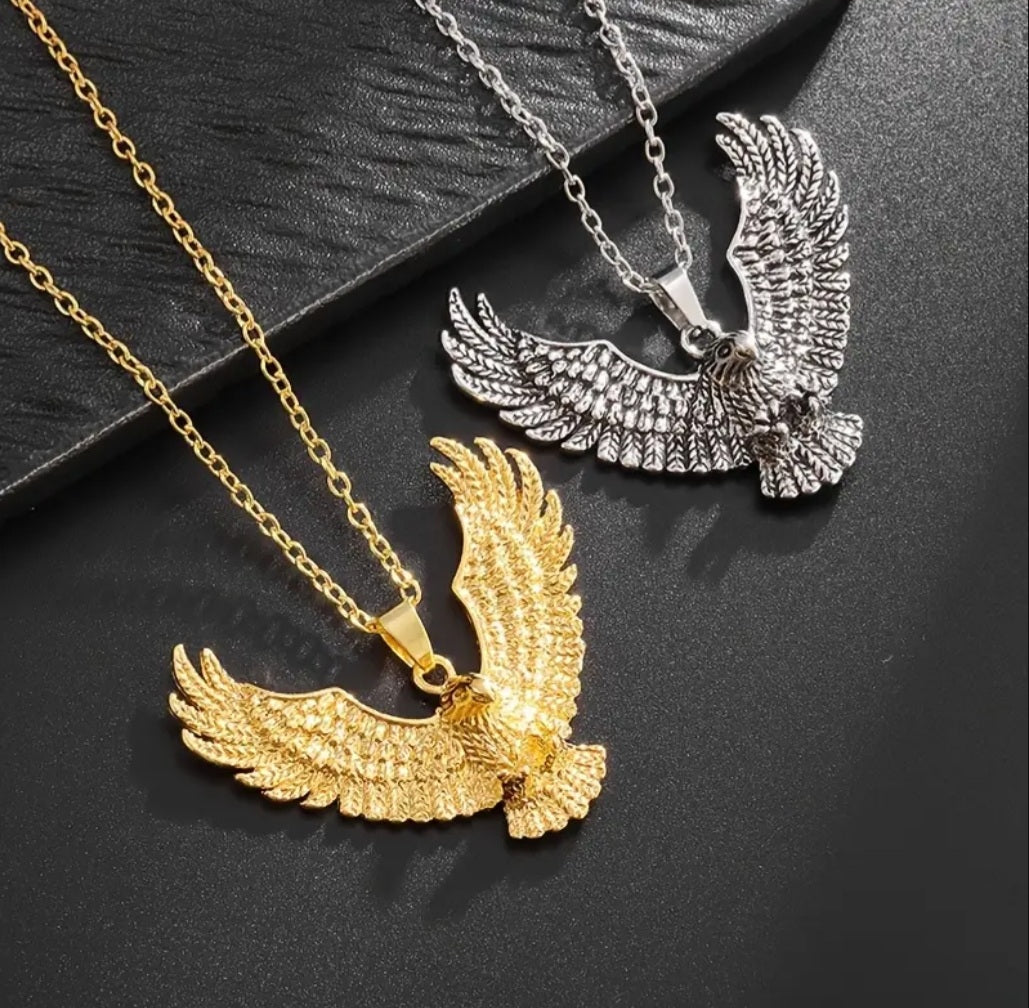 Collier Aigle doré