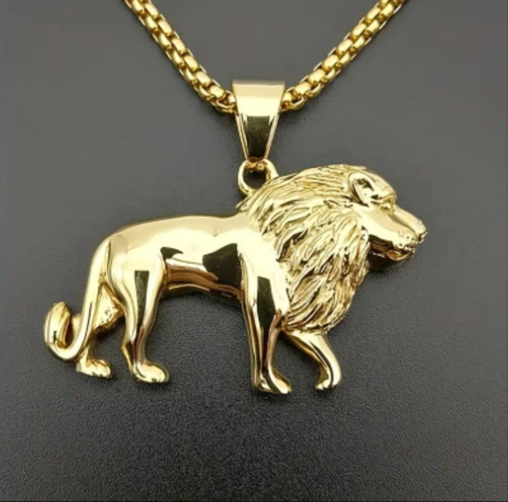 Collier Lion doré🦁