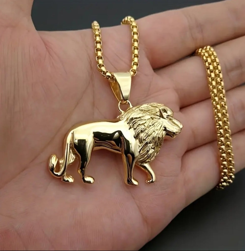 Collier Lion doré🦁