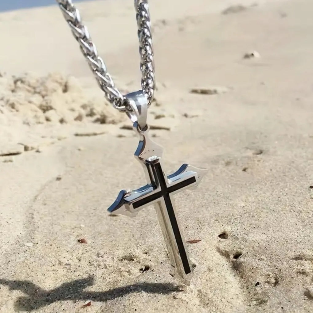 Collier croix
