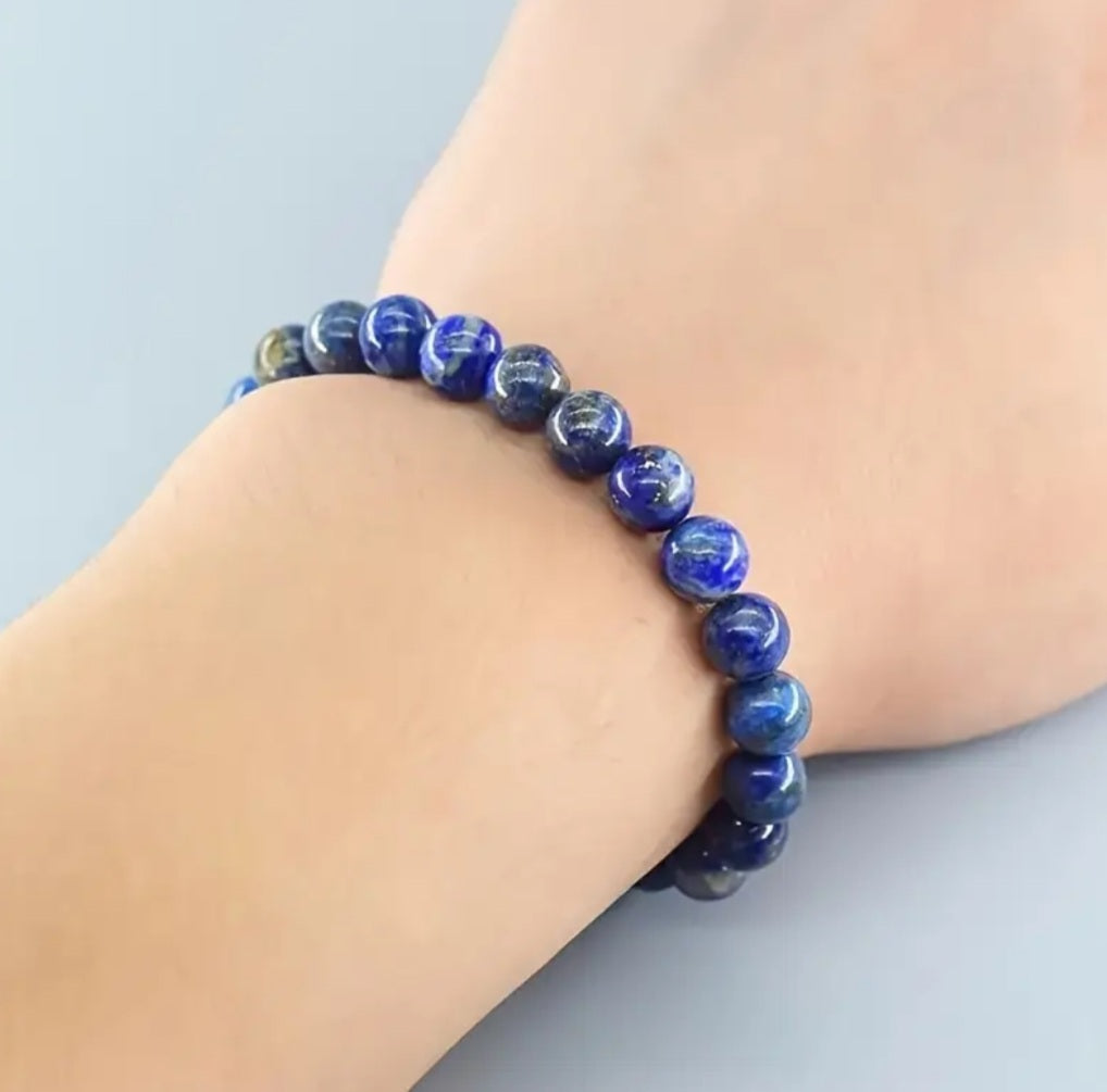 bracelet pierre bleu