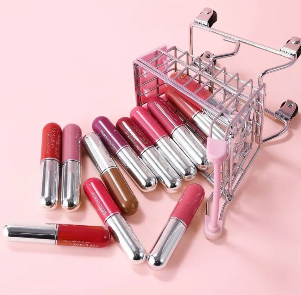 6 rouges à lèvres liquide mat